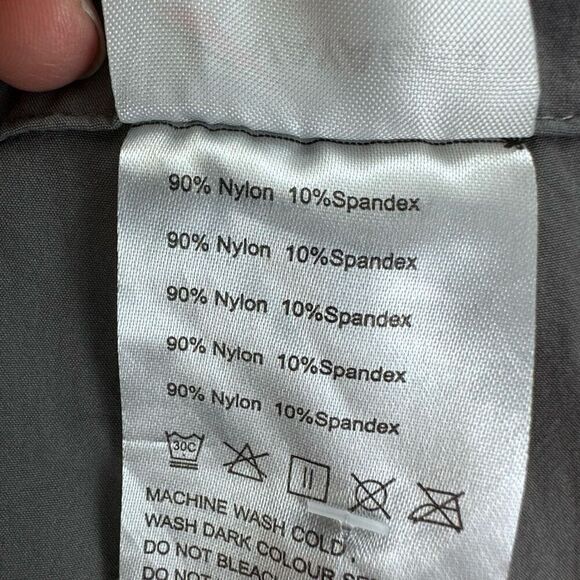 VOYAGER Shorts Mens XL Grey Travel Tech Cargo Nylon Comfort Stretch Hiking Short - Picture 6 of 9